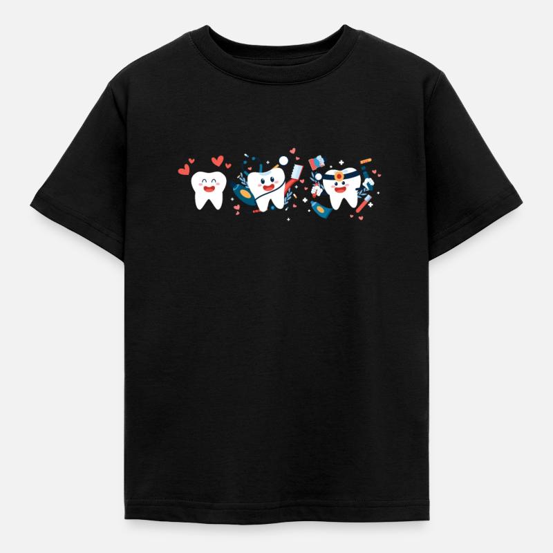 Dent - T-shirt Enfant - noir