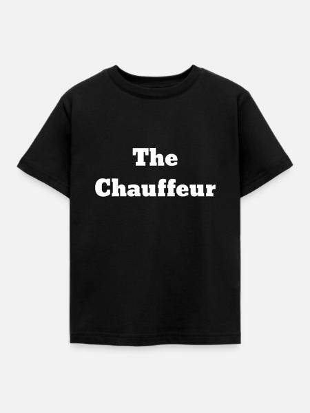 Die Chauffeurshofer Shofferchauffeur-Ehefrau - Kinder T-Shirt - Schwarz