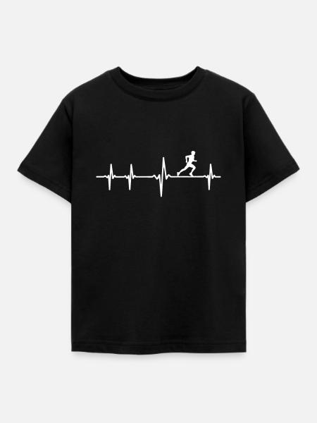Laufen - Kinder T-Shirt - Schwarz