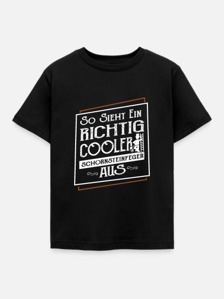 Schornsteinfeger - Kinder T-Shirt - Schwarz