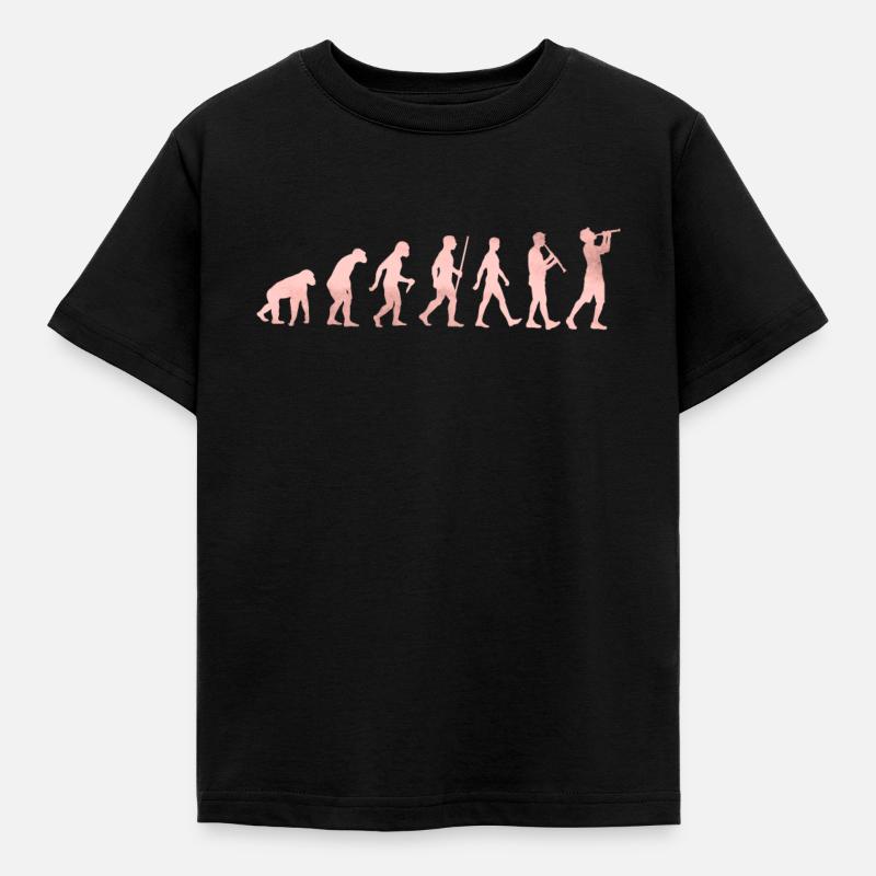 Klarinette - Kinder T-Shirt - Schwarz
