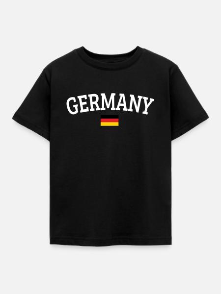 Deutschland - Kinder T-Shirt - Schwarz