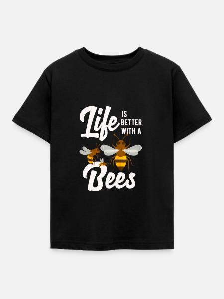 Imker - Kinder T-Shirt - Schwarz