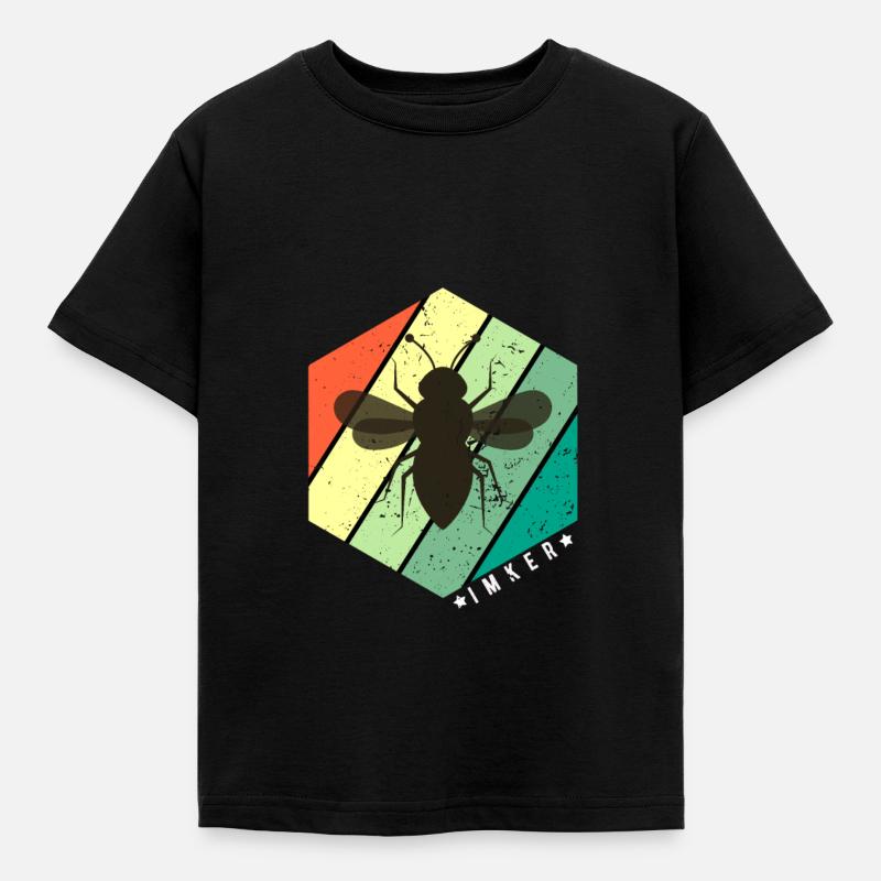 Imker - Kinder T-Shirt - Schwarz