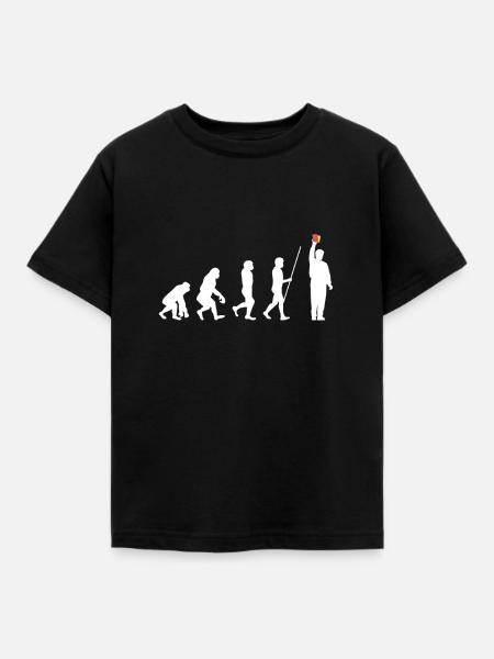 Schiedsrichter - Kinder T-Shirt - Schwarz