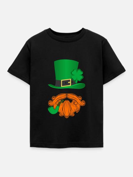 Irland - Kinder T-Shirt - Schwarz