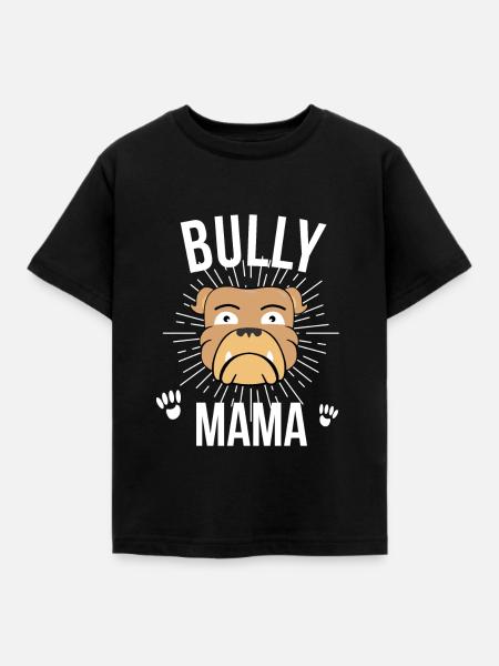 Bulldog - Kinder T-Shirt - Schwarz