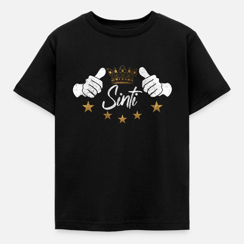 Conception d'origine Sinti Sinto - T-shirt Enfant - noir