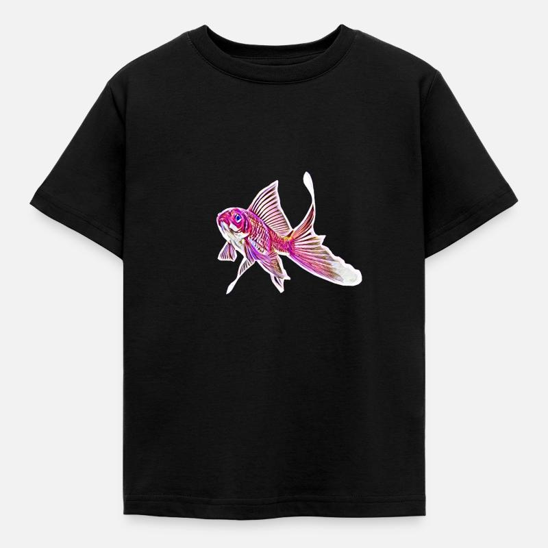 Poisson - T-shirt Enfant - noir