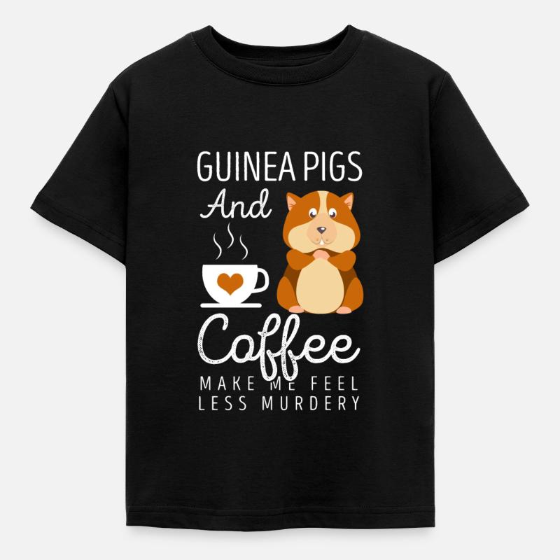 Cochon d'Inde - T-shirt Enfant - noir
