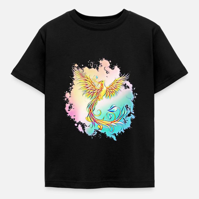 Phoenix - Kids' T-Shirt - black