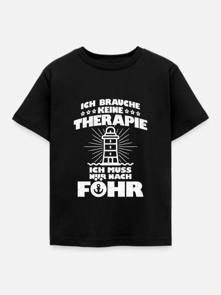 Fohr - Kinder T-Shirt - Schwarz