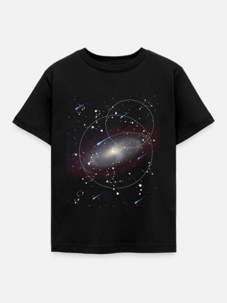 Astronomie - Kinder T-Shirt - Schwarz