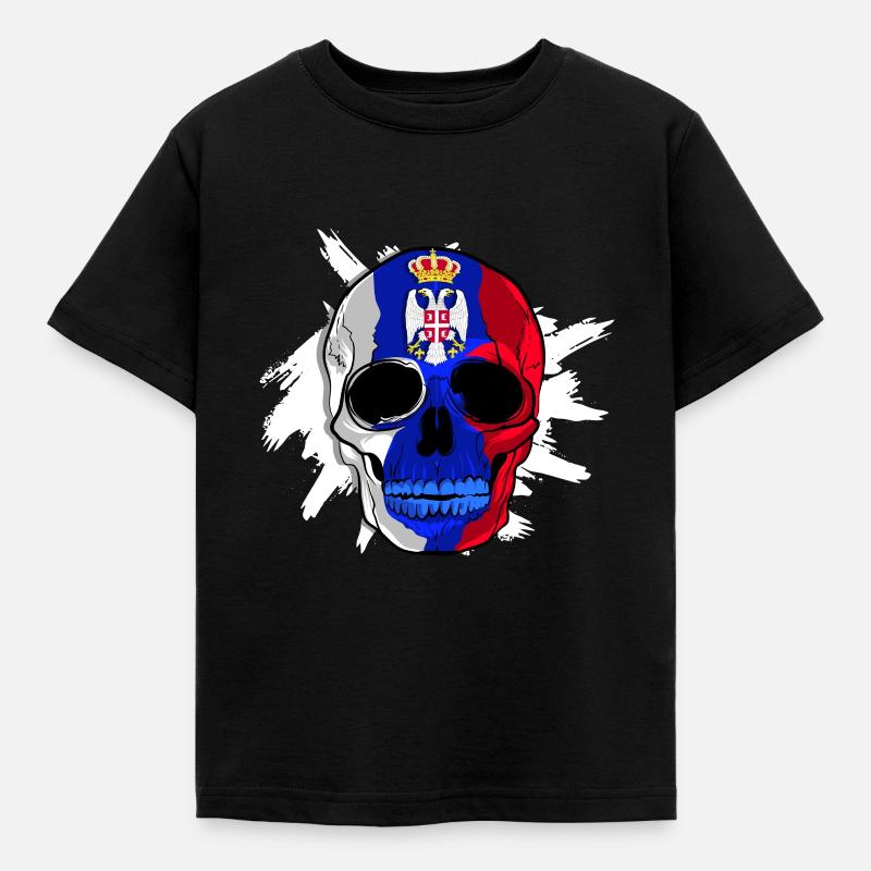 Serbie - T-shirt Enfant - noir
