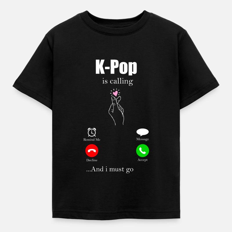 K-Pop - T-shirt Enfant - noir