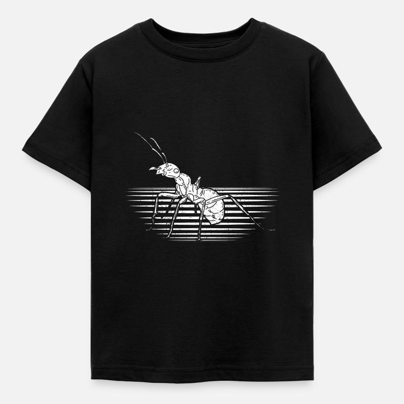 Fourmi insecte - T-shirt Enfant - noir