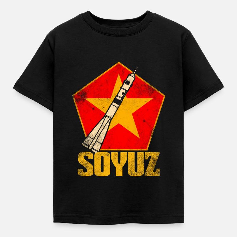 Soyouz Rocket Union soviétique - T-shirt Enfant - noir