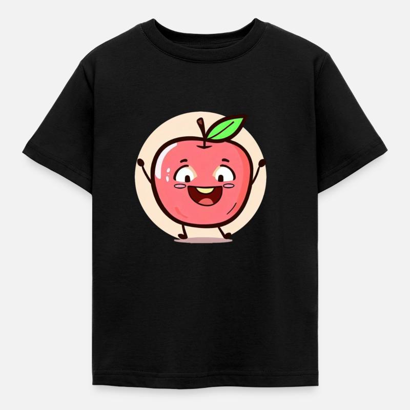 Bonne pomme - T-shirt Enfant - noir
