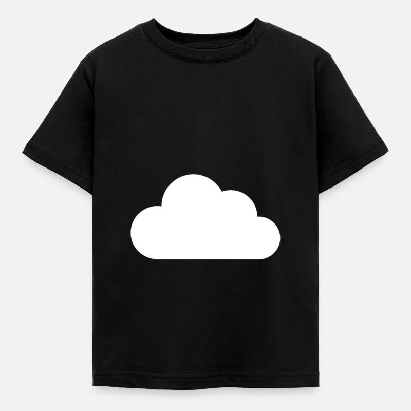 cloud - Kids' T-Shirt - black