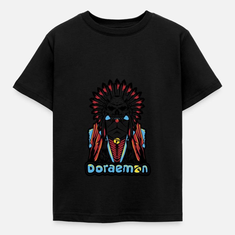 Doraemon - T-shirt Enfant - noir