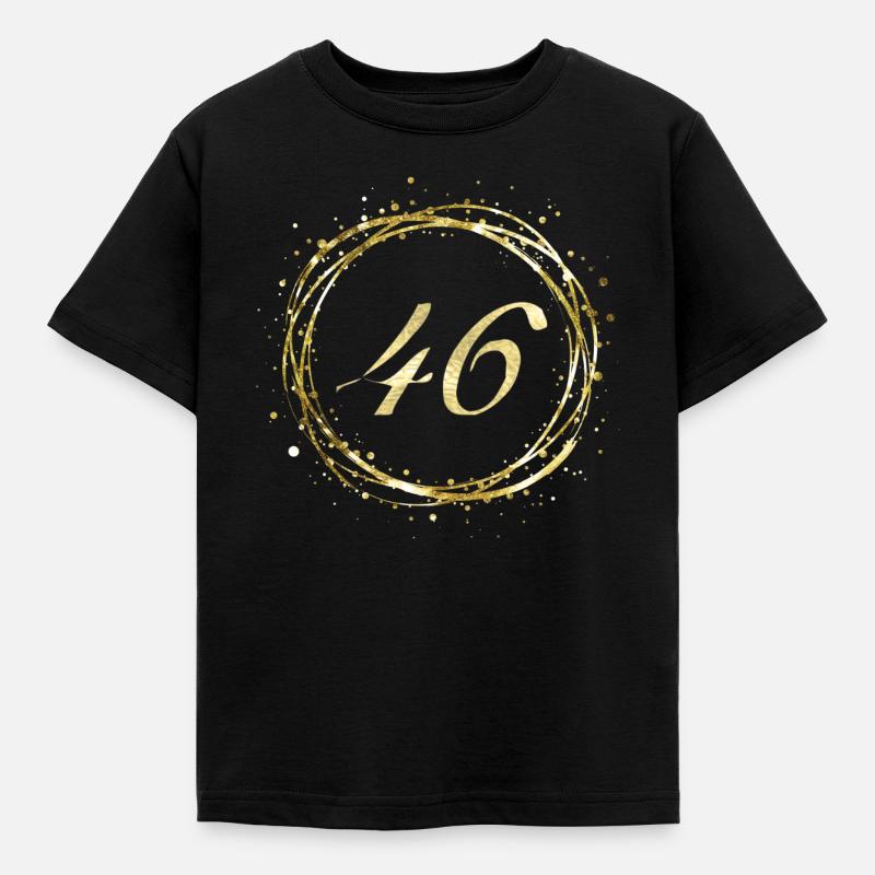 46 - Kids' T-Shirt - black