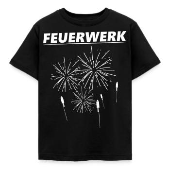 Feux d'artifice Zergler Pyro - T-shirt Enfant - noir - Devant - AI Model Kid Female (0cm)