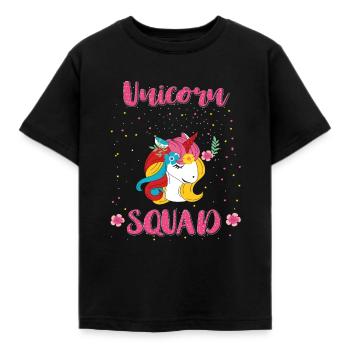LICORNE LICORNE - T-shirt Enfant - noir - Devant - AI Model Kid Female (0cm)