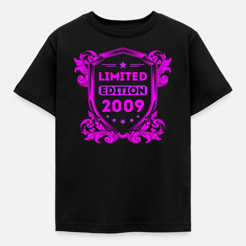 2009 - Kinder T-Shirt - Schwarz