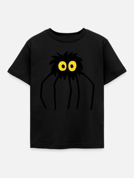 Krabbelchen - Kinder T-Shirt - Schwarz
