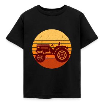 Trekker Trekker Trekker Klassieke Trekker - Kinderen T-shirt - zwart - Voor - AI Model Kid Female (0cm)