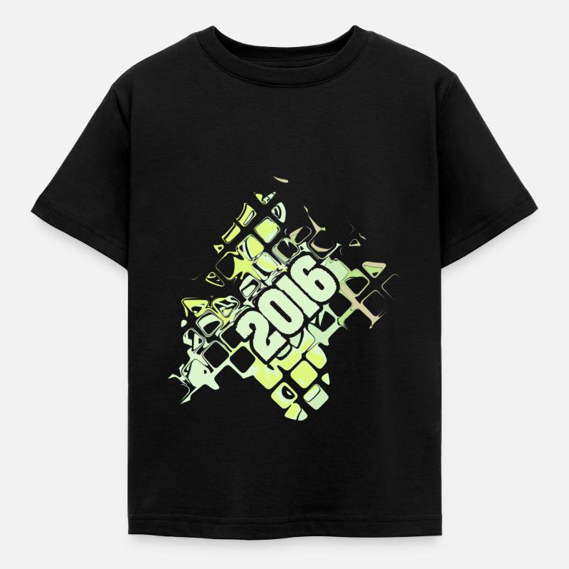 2016 - Kinder T-Shirt - Schwarz