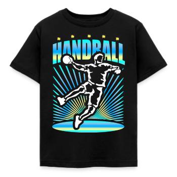 Cadeau Handball Handball Joueur - T-shirt Enfant - noir - Devant - AI Model Kid Female (0cm)