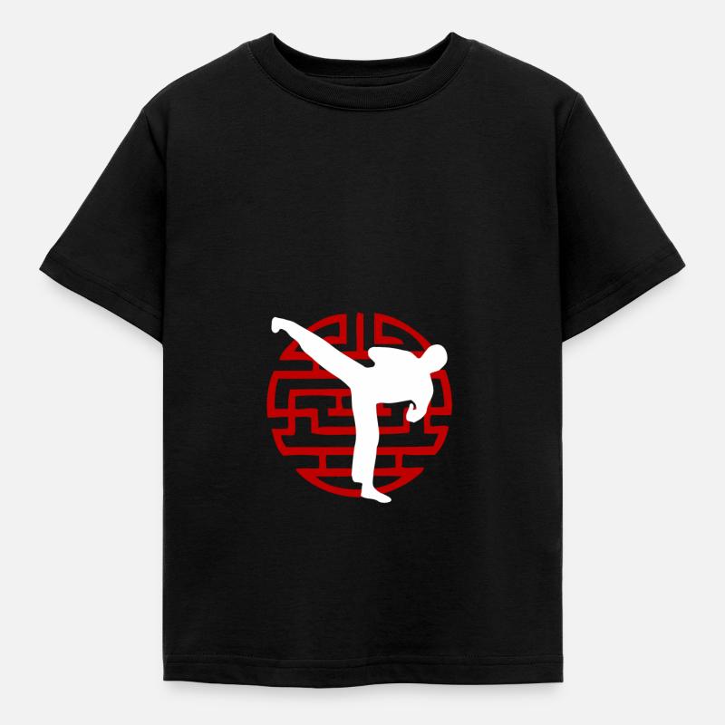 Karate Sidekick - Kids' T-Shirt - black