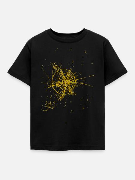 Abstrakt - Kinder T-Shirt - Schwarz