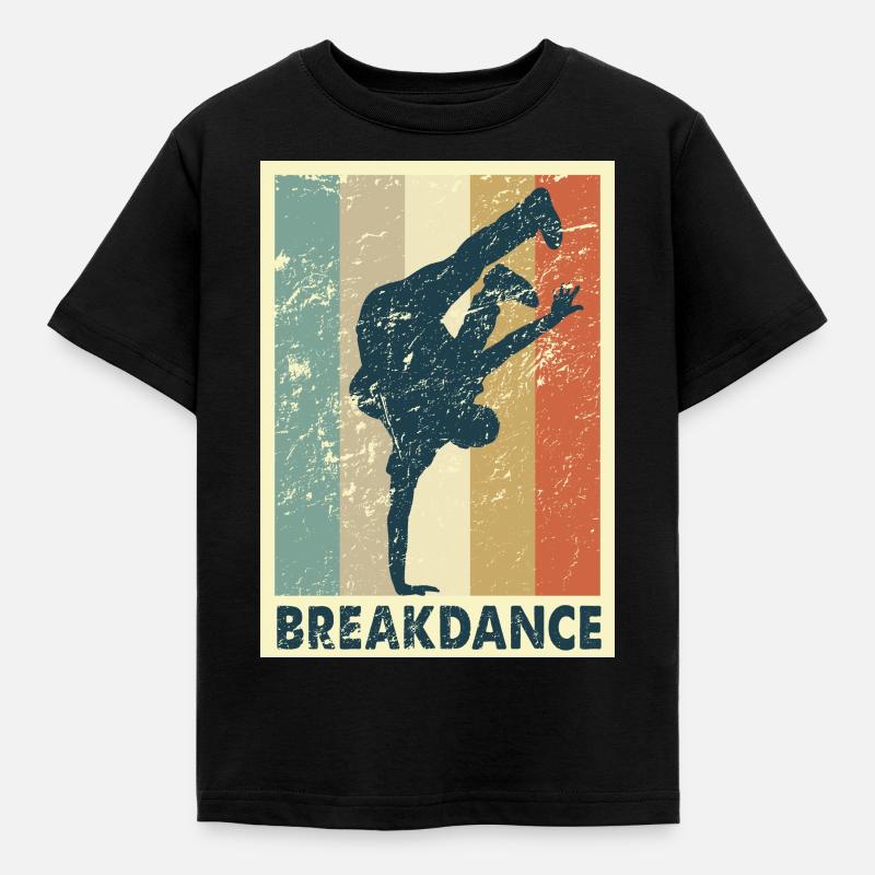 break dance - T-shirt Enfant - noir