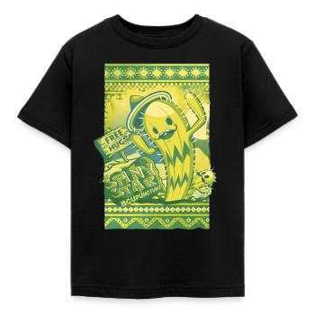 Cactus Acupuncturist - Kinder T-Shirt - Schwarz - Vorne - AI Model Kid Female (0cm)