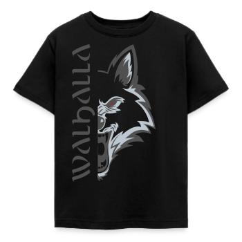 Valhalla Viking Vikings Bjoern Eisenseite - Kinder T-Shirt - Schwarz - Vorne - AI Model Kid Female (0cm)