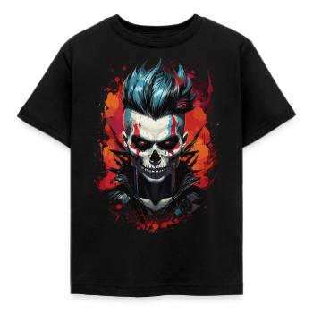 Apocalyptic Gamer Girl : survivre avec style - T-shirt Enfant - noir - Devant - AI Model Kid Female (0cm)