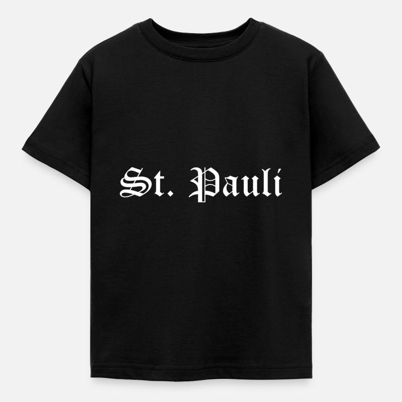 St. Pauli - Kinder T-Shirt - Schwarz