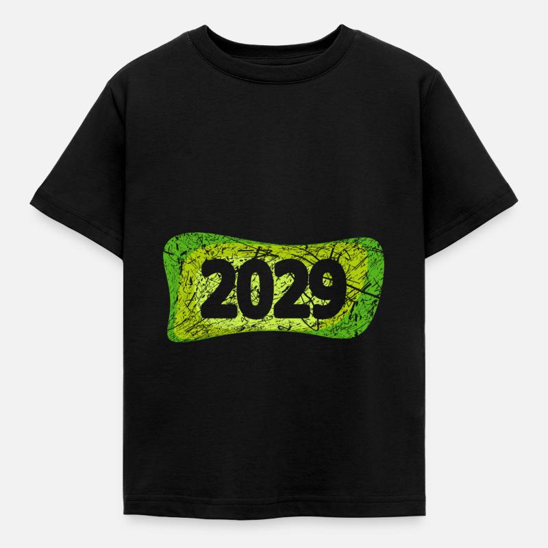 2029 - Kinder T-Shirt - Schwarz