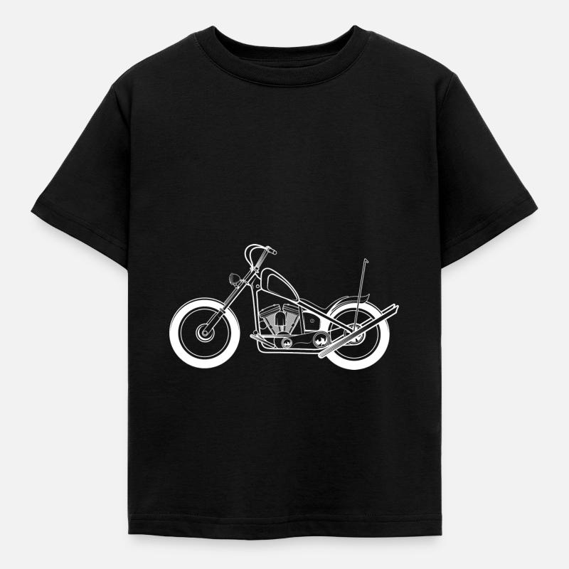 Chopper - Kinder T-Shirt - Schwarz