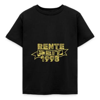 1998 - Kids' T-Shirt - black - Front - AI Model Kid Female (0cm)