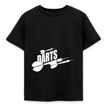 Fléchettes fléchettes fléchettes - T-shirt Enfant - noir - Devant - AI Model Kid Female (0cm)