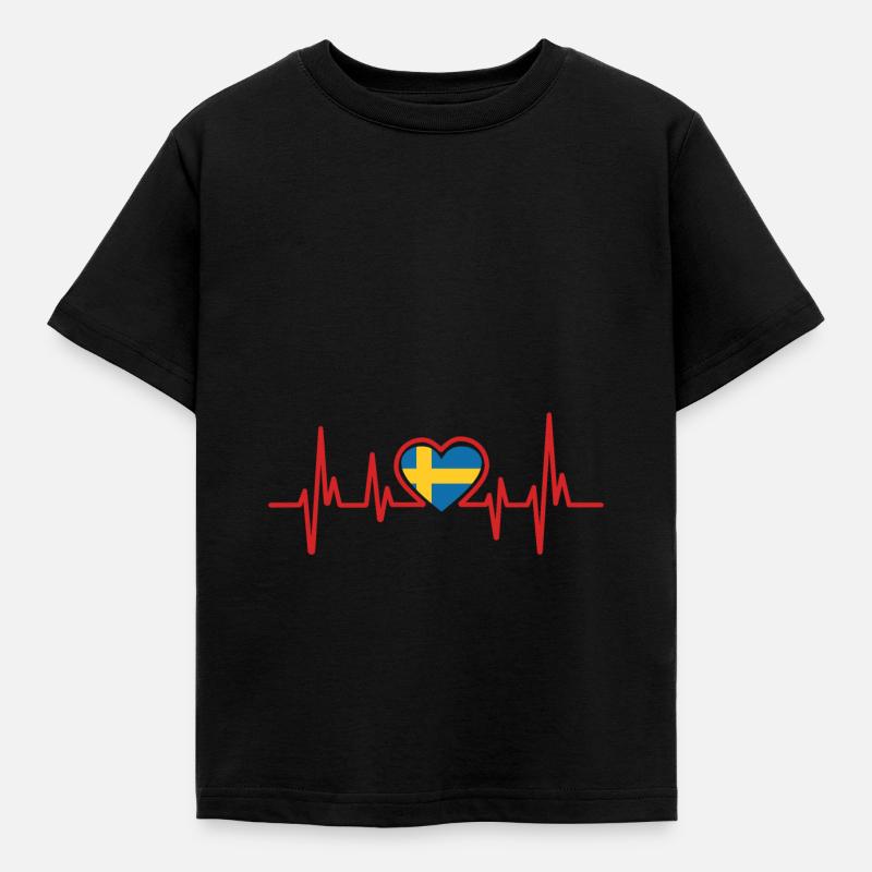 Suède - T-shirt Enfant - noir