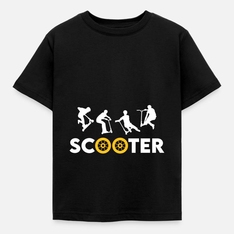 Scooter - Kinder T-Shirt - Schwarz