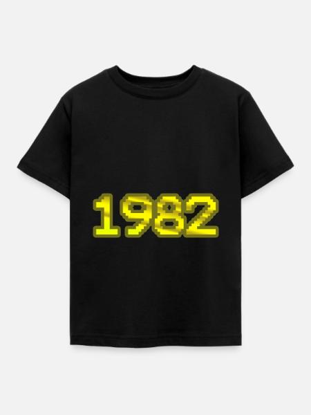 Computer 1982 - Kinder T-Shirt - Schwarz