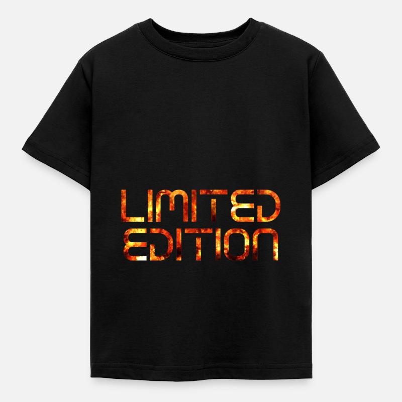Limited Edition - Kinder T-Shirt - Schwarz