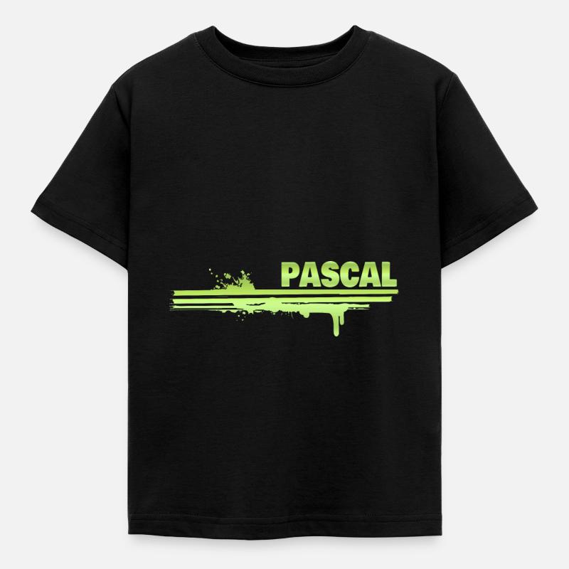Pascal - Kinder T-Shirt - Schwarz