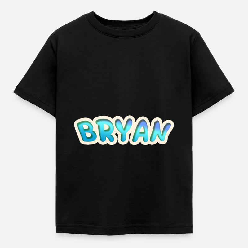 Bryan - Kids' T-Shirt - black