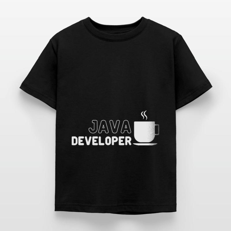 Java Developer Coffee Kaffee Kinder T-Shirt